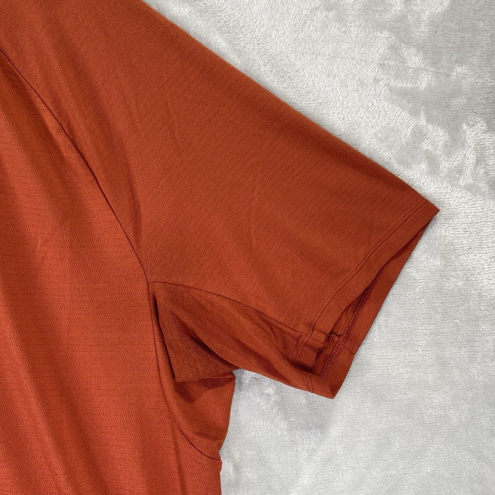 Lululemon T-Shirt mens XXL License To Train Crew Neck Orange - Picture 8 of 14